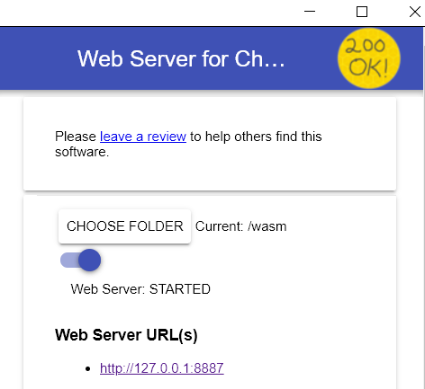wasm web server