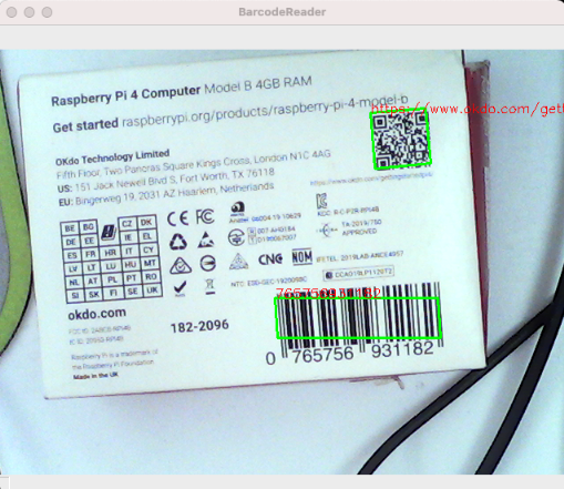 Python Barcode Reader on Apple M1 Mac