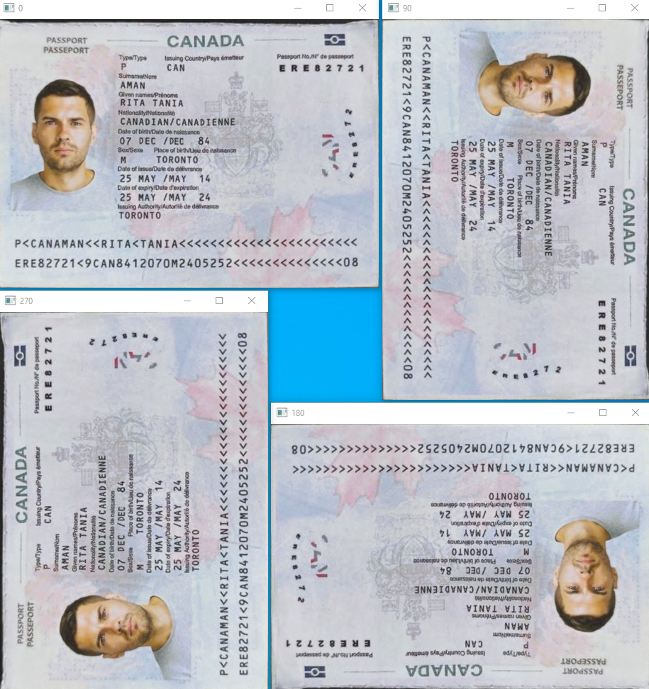 rotated passport