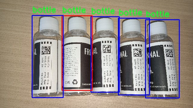 barcodes on bottles
