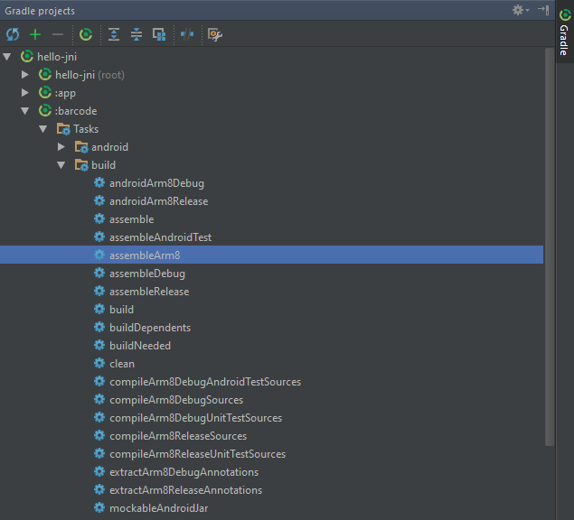 Build release & debug with Gradle