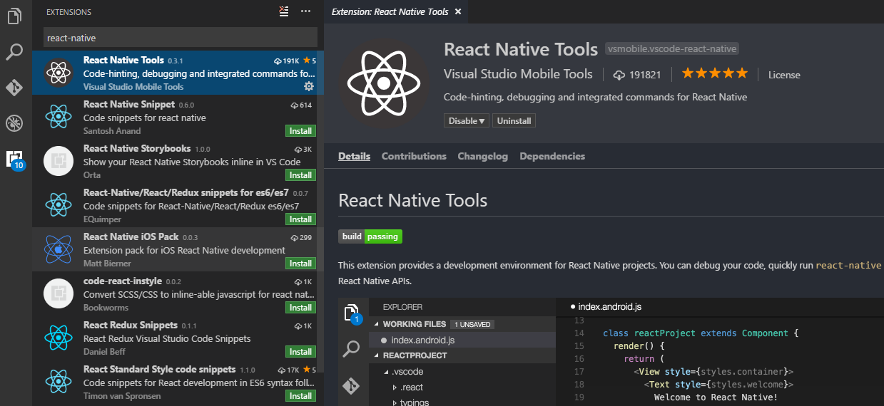 react native editor